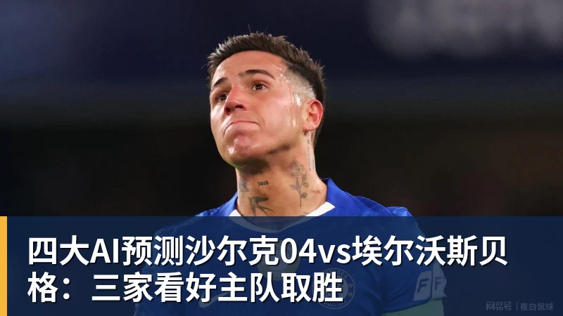 四大AI预测沙尔克04vs埃尔沃斯贝格：三家看好主队取胜